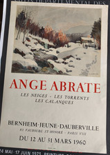 affiche art expo - Ange Abrate