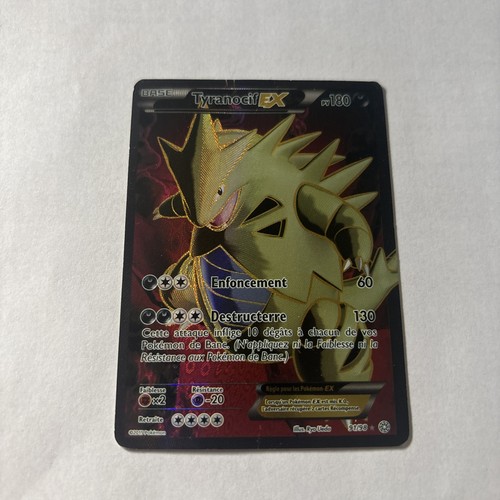 Carte pokémon tyranocif - -, ex