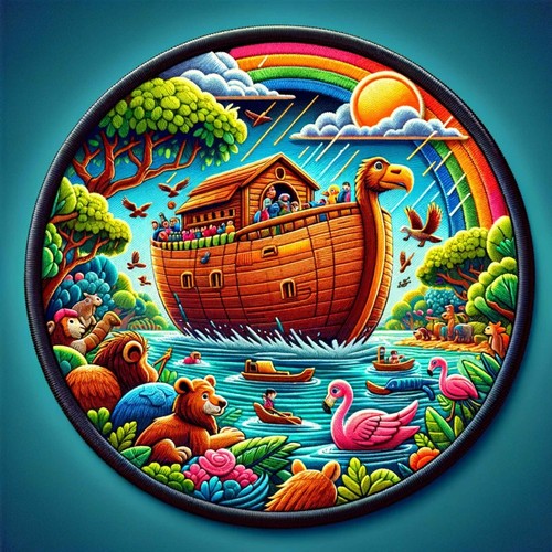 Bible stories patch - bible,