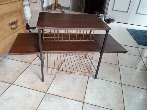 Table porte revues disques - porte,