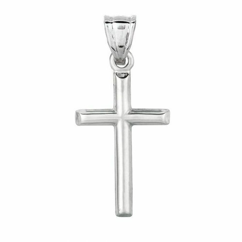 Pendentif croix poli - poli, petit