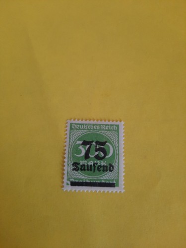 Germany 1923 numeral stamp - ,