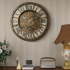 Horloge murale industrielle