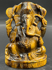 Tigre Eye Gemme Lord Ganesha