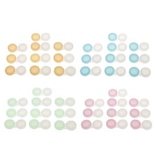 Étui pour lentilles de contact, transparent / non transparent, couleur