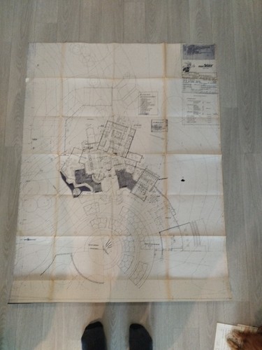 Plan architectural parc - plan,
