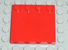 LEGO Red tile 4x4 ref 6179 / set 8288 8157 10248 8674 8289 10024 4429 60004 8484