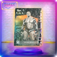 2025 Topps Chrome WWE Cactus Jack Randy Orton 5/10 Black SSP
