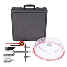 Coupe-cercle Cutter circulaire 40–200 mm Réglable Protection anti-poussière