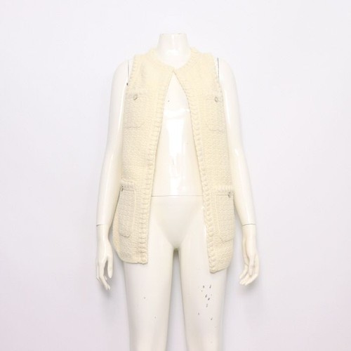 Chanel gilet coton - en,