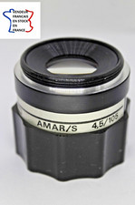 AMAR/S ; ancien objectif macro M42 ; 4,5/105mm ;PZO WARSZAWA POLOGNE.