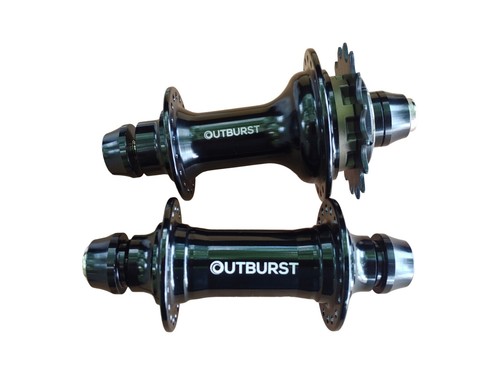 Outburst bmx race hub - hub, set