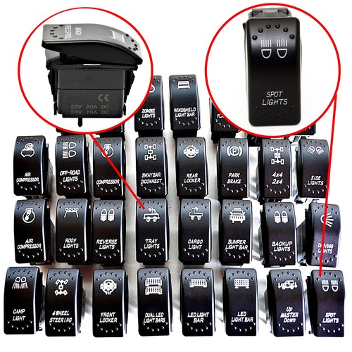 Symbolschalter led 12v 24v - led,