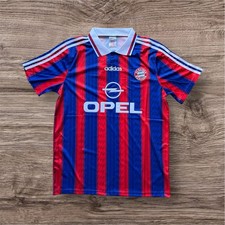 Maillot de Foot Vintage Rétro Adidas Bayern Munich 95/96 - Taille L - Neuf