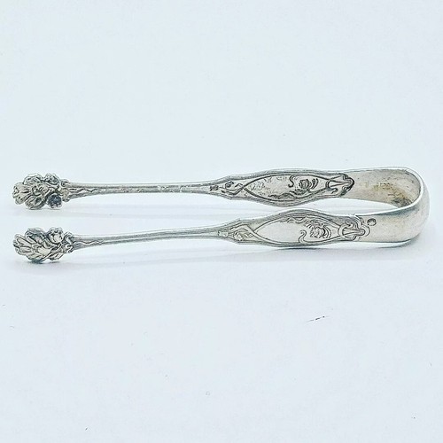 Pince sucre art nouveau - pince, à