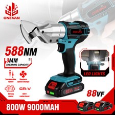 800W Ciseaux électriques sans fil Cisaille à métaux Pour batterie Makita 18V