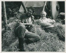 KERWIN MATHEWS THE PIRATES OF BLOOD RIVER 1962 PHOTO ORIGINAL BEHIND THE SCENES