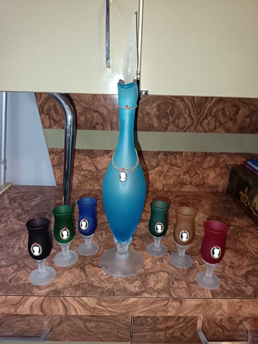 Service liqueur opaline - service,
