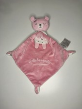 Doudou Plat Ours Cape Rose