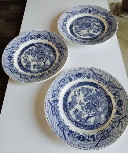 Assiettes gien anciennes - assiettes,
