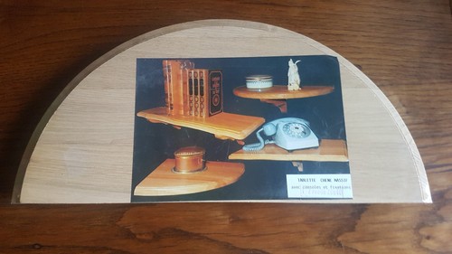 Tablette murale demi ronde - tablette,