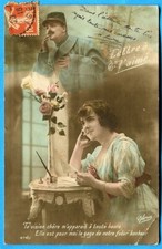 CPA Patriotique : Lettre à