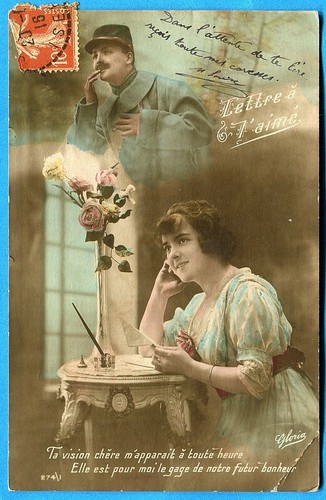 Cpa patriotique lettre - cpa, :
