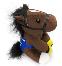 Peluche cheval idole noir