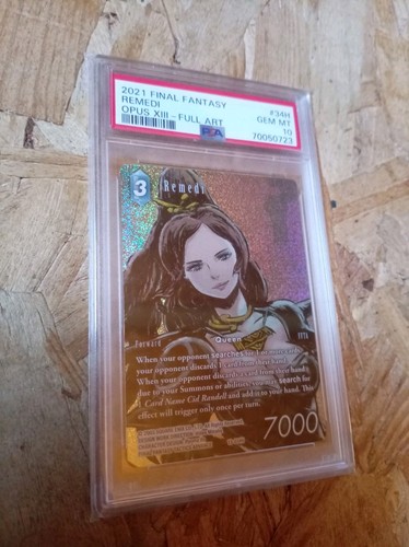 Carte final fantasy tcg - fantasy, psa