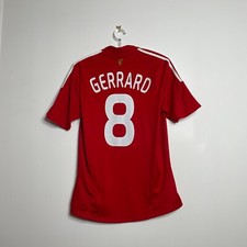 Maillot de Football Jersey Shirt LIVERPOOL 2008 2009 2010 GERRARD nameset SHIRT