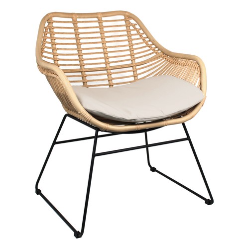 Chaise jardin rattan - jardin, en