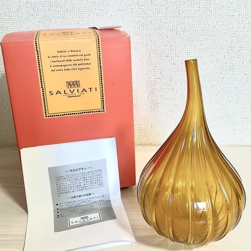Vase salviati drops verre - vase,