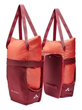VAUDE sacoche de vélo TwinShopper Bike Bag Hotchili