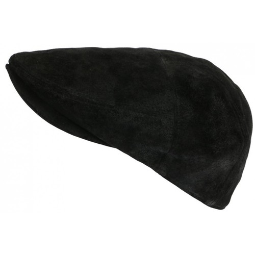 Casquette cuir noire tendance - casquette,
