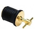 Rubber brass twist turn - 1",