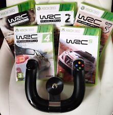 ? WRC 1, 2, 3, 4 5 FIA World Rally Championship+Volant Sans Fil Xbox 360 PAL FR