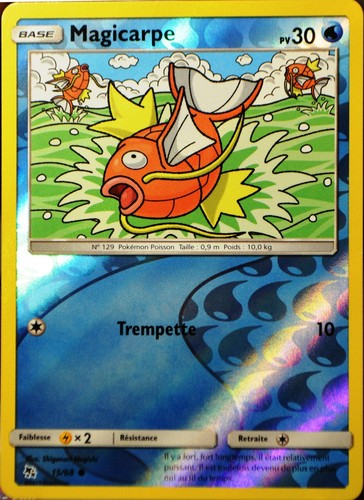 Carte pokémon magicarpe - carte,