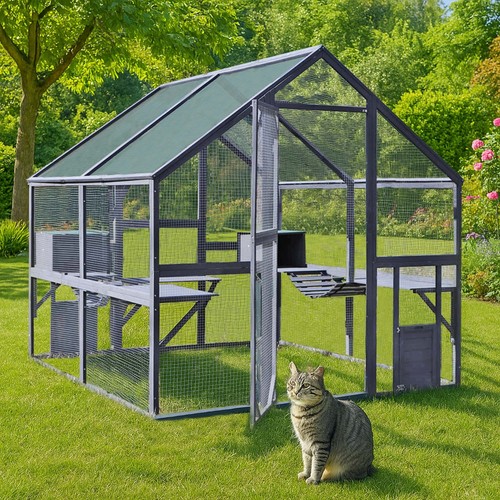 Wiltec enclos extérieur - enclos, chats