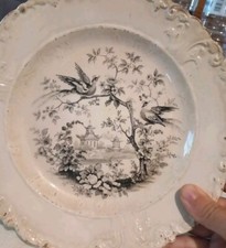 Assiette en Faïence David Et