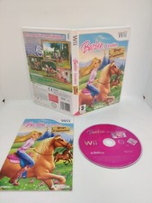 Barbie Cavalière Stage D'équitation Nintendo Wii FR Complet Bel État