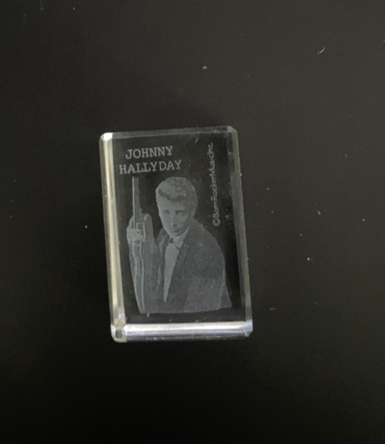 Feve verre johnny hallyday - feve,