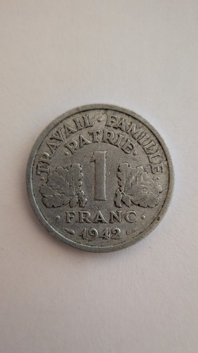 Pièce franc etat - etat, francais