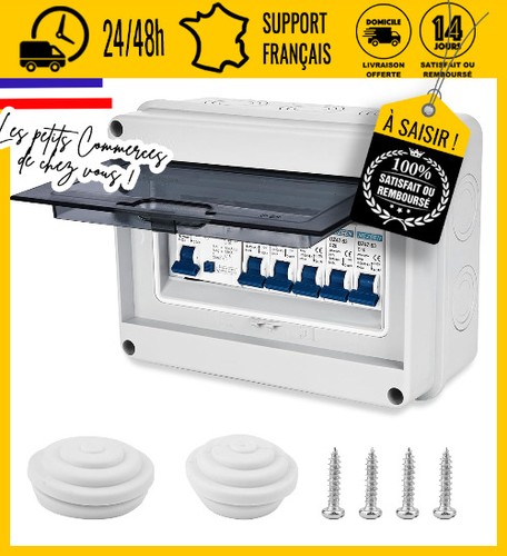 Boîte fusibles nizirioo ip65 - boîte,