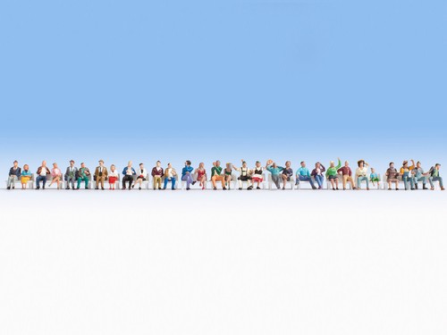 Noch lot personnages assis - noch,