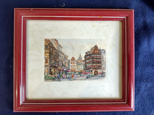REPRODUCTION D'AQUARELLE –