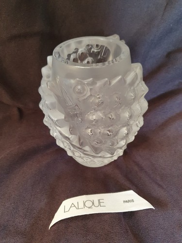 Lalique france vase poissons - lalique,