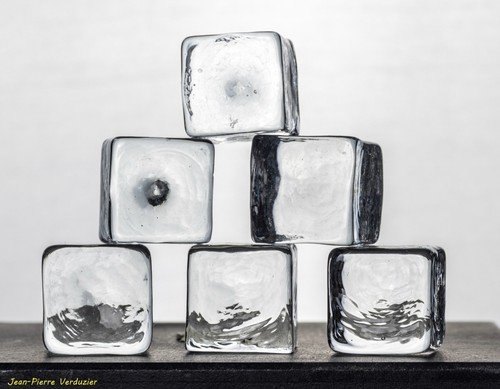 Porte couteaux verre - en,