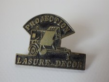 Pin's vintage épinglette Collector publicitaire PROJECTION LASURE DECOR LOT N119