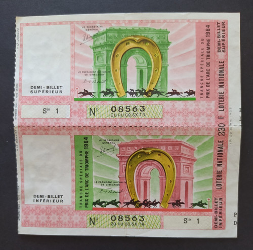 Billet loterie nationale - loterie, de