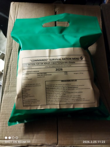 Port offert lot rations - lot, de